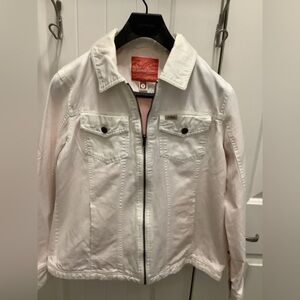 Signature by Levi Strauss Women's Light Pink Jean Jacket